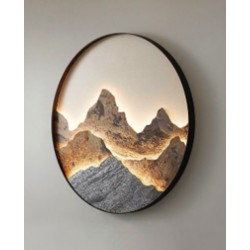 Διακοσμητικό Τοίχου με Led Κρυφό Φωτισμό 