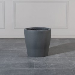 Πήλινη Γκρι Γλάστρα Πήλινη Γκρι Γλάστρα