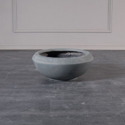 Γλάστρα Πήλινη Οβάλ "Bastion" Γκρι Γλάστρα Πήλινη Οβάλ "Bastion" Γκρι