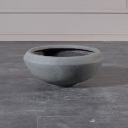 Γλάστρα Πήλινη Οβάλ "Bastion" Γκρι Γλάστρα Πήλινη Οβάλ "Bastion" Γκρι