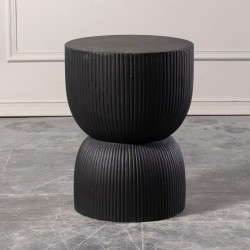 Τραπεζάκι - Ανθοστήλη Τσιμεντένια "Incantanto" Μαύρη Τραπεζάκι - Ανθοστήλη Τσιμεντένια "Incantanto" Μαύρη