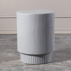 Τραπεζάκι - Ανθοστήλη Τσιμεντένια "Fiori" Γκρι Τραπεζάκι - Ανθοστήλη Τσιμεντένια "Fiori" Γκρι