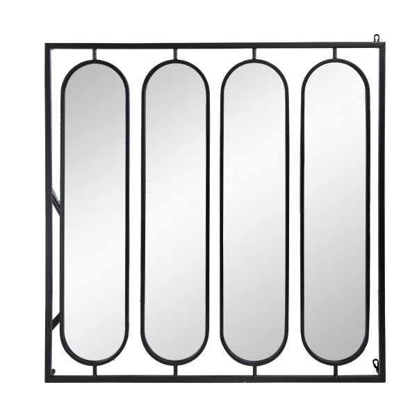 Μεταλλικός Μαύρος Περιστρεφόμενος Καθρέφτης