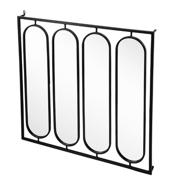 Μεταλλικός Μαύρος Περιστρεφόμενος Καθρέφτης