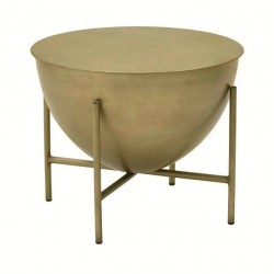 Brass Μεταλλικό Coffee Table Brass Μεταλλικό Coffee Table