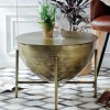 Brass Μεταλλικό Coffee Table