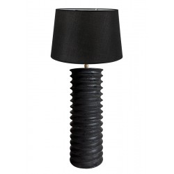 ΜΑΥΡΗ ΞΥΛΙΝΗ ΛΑΜΠΑ ΤΡΑΠΕΖΙΟΥ