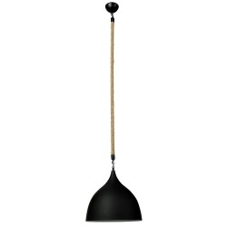 ​ΜΟΝΟΦΩΤΟ ΜΑΥΡΗ ΜΕΤΑΛΛΙΚΗ ΚΑΜΠΑΝΑ ΑΝΑΡΤΗΣΗ ΑΠΟ ΣΧΟΙΝΙ ΚΑΙ ΓΑΝΤΖΟΥΣ