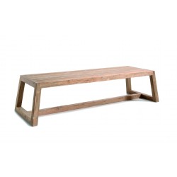 RECYCLED TEAK WOOD TABLE 2.4M