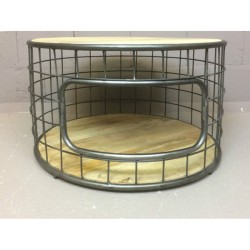 Coffee Table Ξύλο Μέταλλο