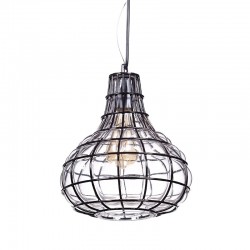 ΦΩΤΙΣΤΙΚΟ ΟΡΟΦΗΣ ΜΕΤΑΛΛΟ ΓΥΑΛΙ ΣΧΗΜΑ ΛΑΜΠΑ