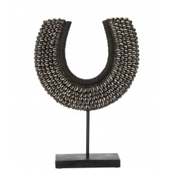 Διακοσμητικό Πολυρεσίνης με Κοχύλια σε Βάση Διακοσμητικό Πολυρεσίνης με Κοχύλια σε Βάση