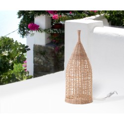 Φωτιστικό Δαπέδου Rattan