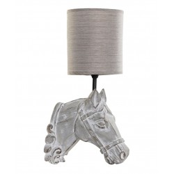 CERAMIC WALL LAMP HORSE
