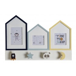 ΠΑΙΔΙΚΗ ΞΥΛΙΝΗ ΚΡΕΜΑΣΤΡΑ ΜΕ ΚΟΡΝΙΖΕΣ ΣΠΙΤΑΚΙΑ