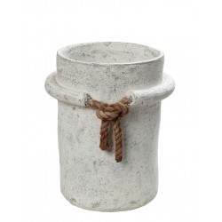 Βάζο Ecomix Λευκό από Ανακυκλωμένο Πεπιεσμένο Χαρτί Βάζο Ecomix Λευκό από Ανακυκλωμένο Πεπιεσμένο Χαρτί