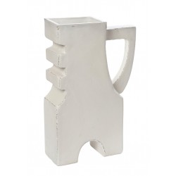 Βάζο Ecomix Λευκό από Ανακυκλωμένο Πεπιεσμένο Χαρτί Βάζο Ecomix Λευκό από Ανακυκλωμένο Πεπιεσμένο Χαρτί