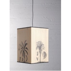 BAMBOO CEILING LAMP PALM