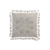 CUSHIONS MOROCCAN WITH TASSELS VELVET GREY