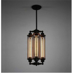 ΜΕΤΑΛΛΙΚΟ ΒΙΟΜΗΧΑΝΙΚΟ ΦΩΤΙΣΤΙΚΟ ΟΡΟΦΗΣ 4 ΛΑΜΠΕΣ